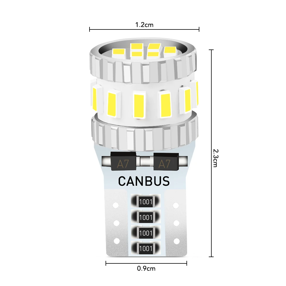 2x T10 LED Canbus W5W 168 192 автомобильная парковочная лампа для чтения Mitsubishi ASX Evo V3 Lioncel Galant