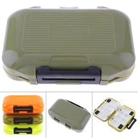 12x7x2cm waterproof sealing double side 12compartments bait lure hooks case carp fly fishing accessories storage boxes 3colours