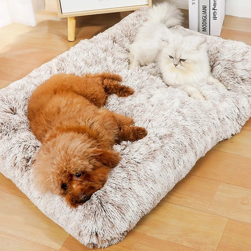 

Dog Bed Mat Thickened Warm Pet Blanket For Small Medium Large Dogs Washable Sofa Sleeping Cushion Mats Dog Accessories
