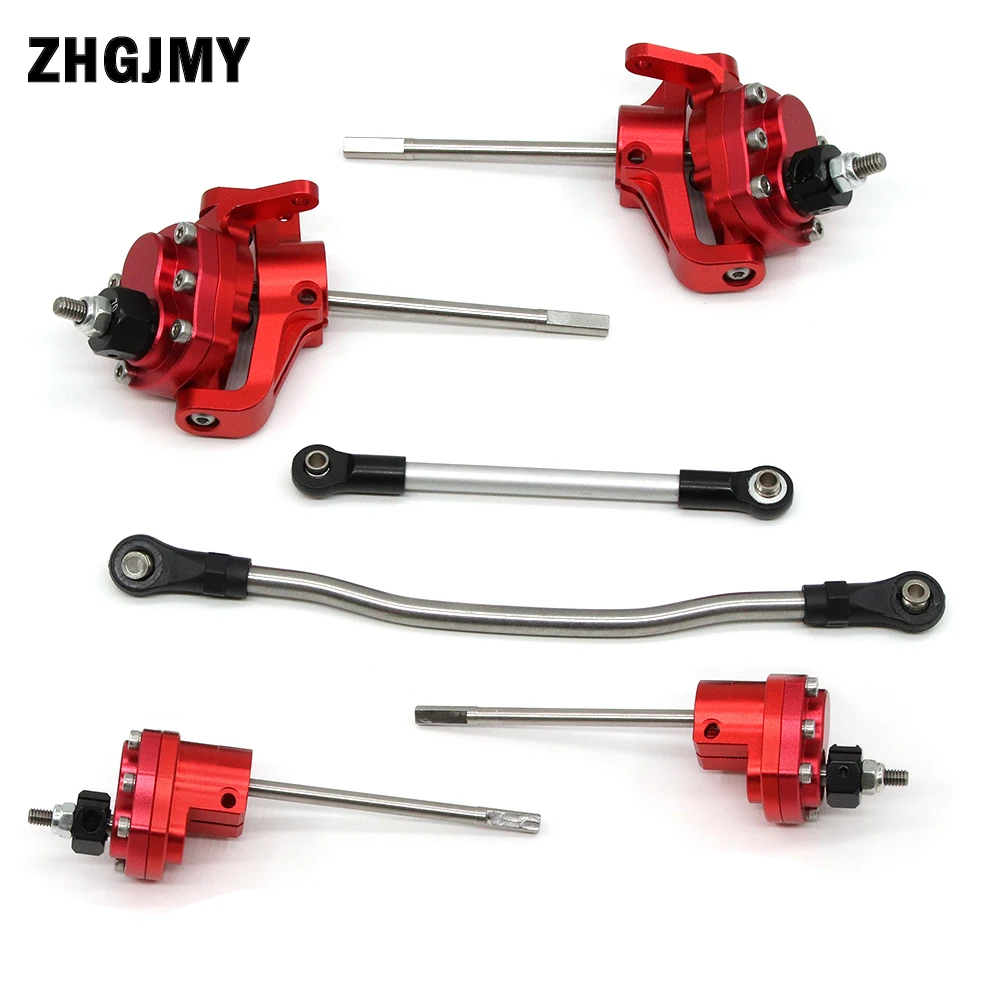 

Радиоуправляемый автомобиль Axial SCX10 II, сплав, передняя, задняя, прямая, полная ось для 1/10 SCX10 II 90046 90047, Радиоуправляемый гусеничный автомобиль,...