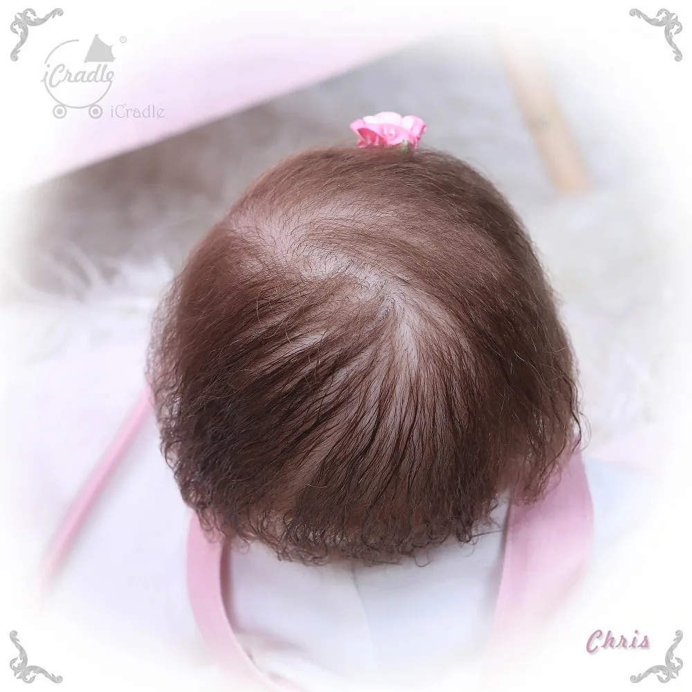 NPK 50 см Детская кукла реборн ручная работа новорожденные младенцы подробная