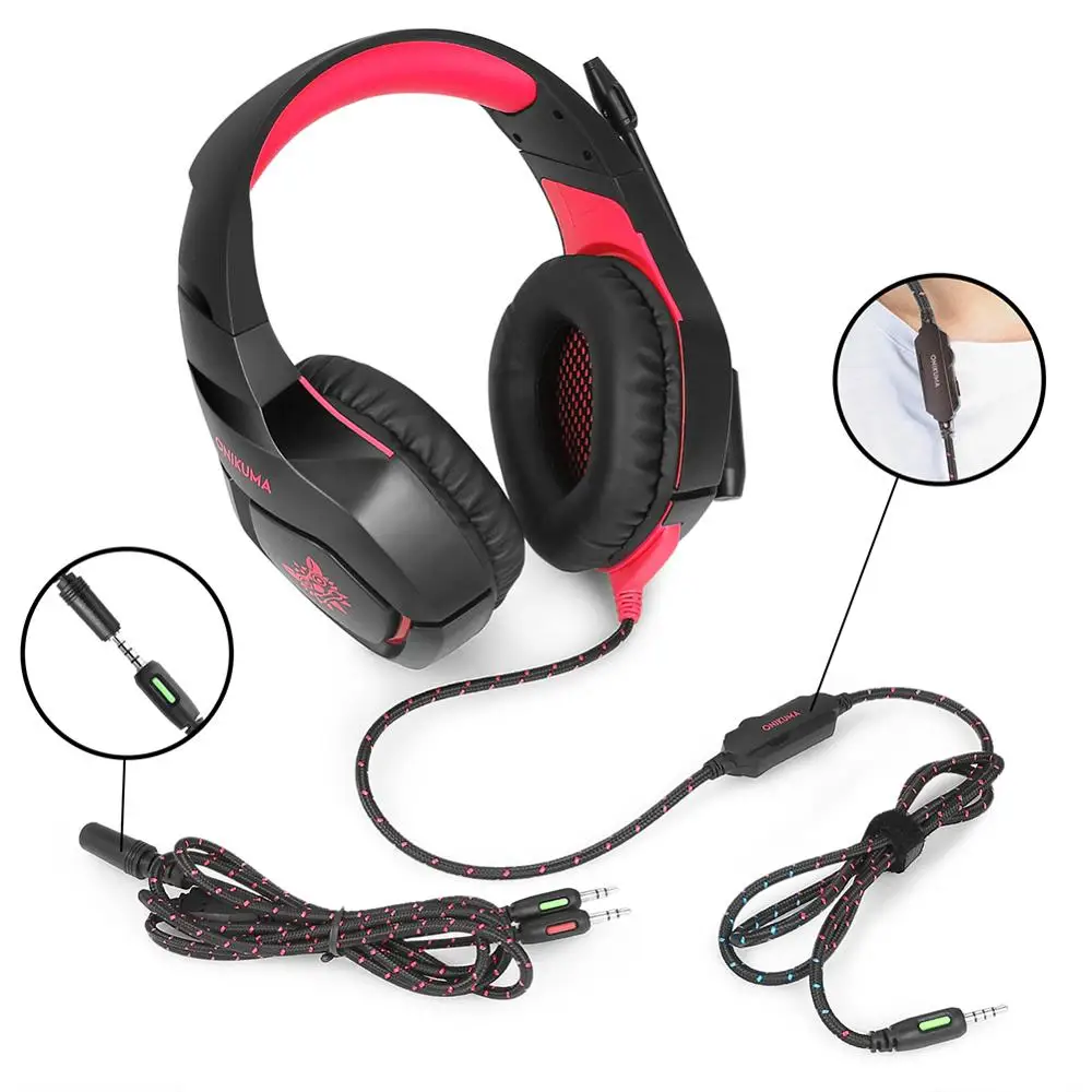 3 5 мм игровая гарнитура наушники стерео для playstation 4 Slim Pro Xbox one Head phone Mic Проводная