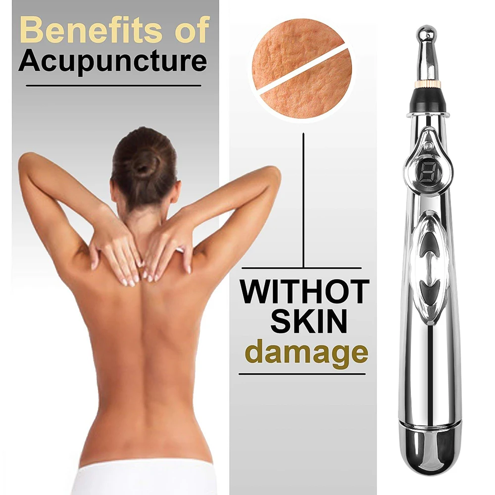 

Massage Pen Electric Acupuncture Point body Arm foot Daily health care Relaxation Therapy