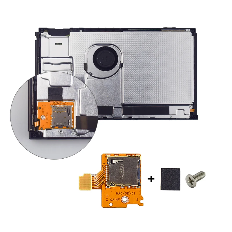 Дата лягушка Micro SD карта слот для nintendo переключатель NS TF SD гнездо для карты памяти доска Замена для nintendo Переключатель консоли