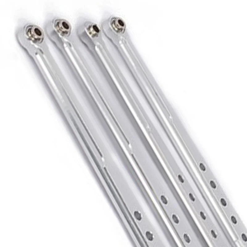 Для AXIAL SCX10 Wrangler RTR Алюминиевый задний нижний и верхний звенья длина деталей 122 мм