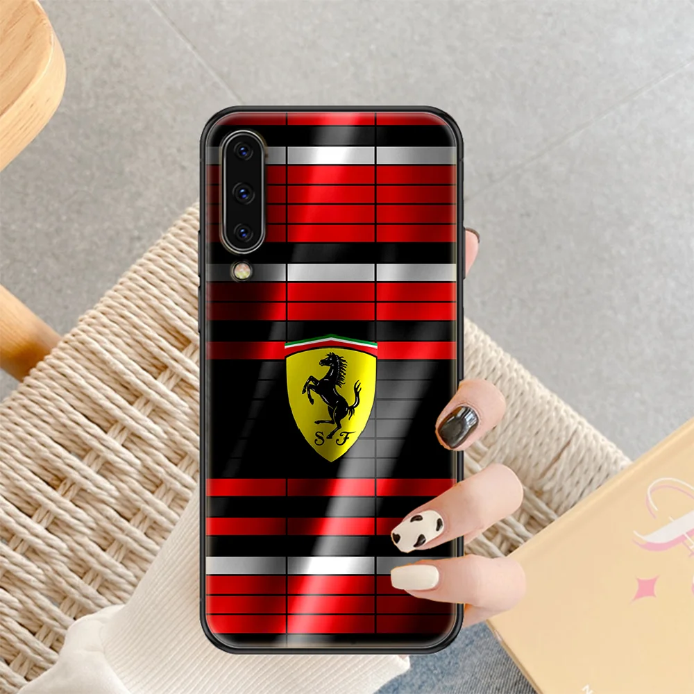 

soprt car Ferraries Phone case For Samsung Galaxy A 3 5 7 8 10 20 21 30 40 50 51 70 71 E S 2016 2018 4G black silicone funda