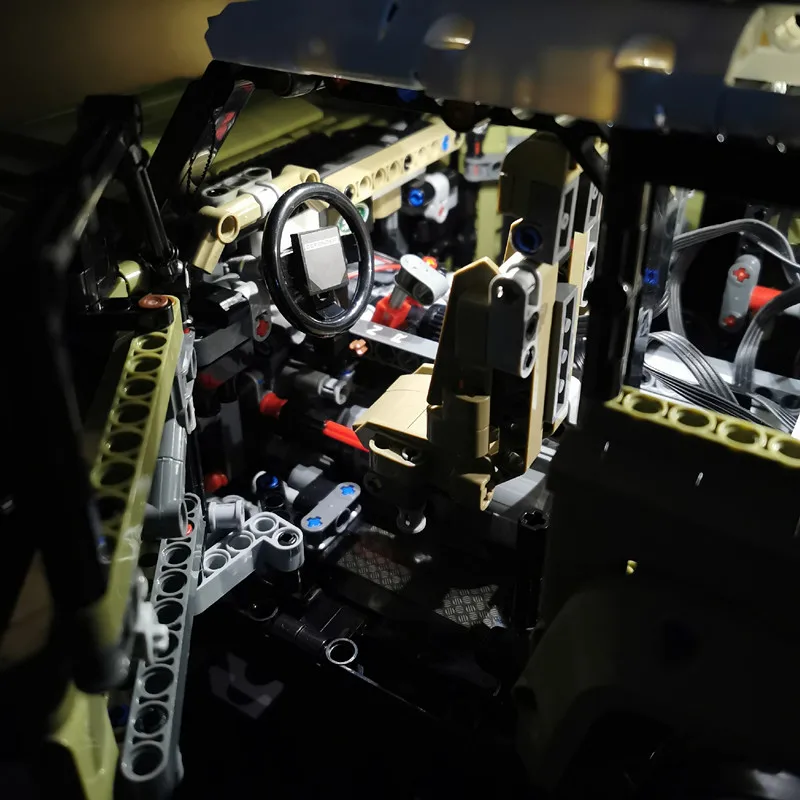 93018 Technic серия landshed Rover Defender модель строительные блоки Совместимые 42110 мальчик