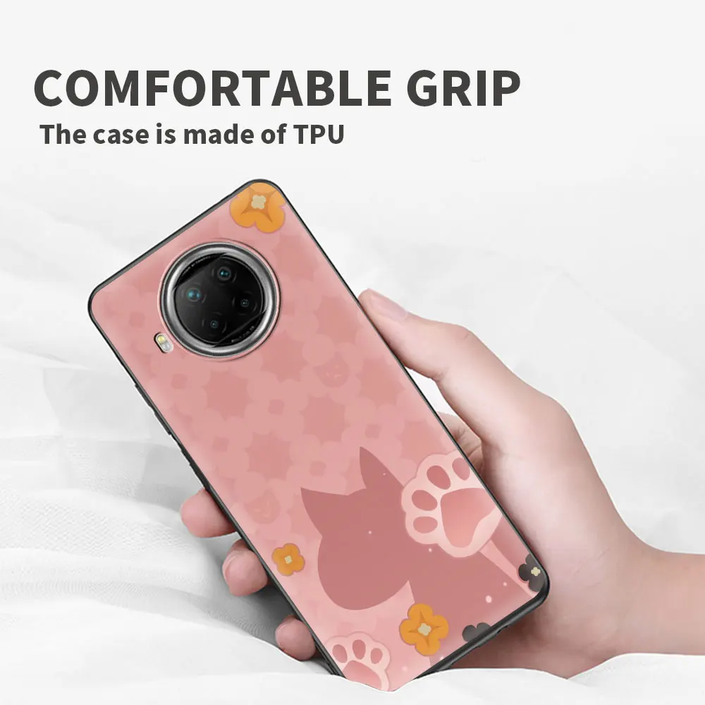 movil smartphone case for xiaomi redmi note 9s 9 8 10 pro black soft 9t 9c 9a stylish silicon telefon cover genshin impact lcon free global shipping