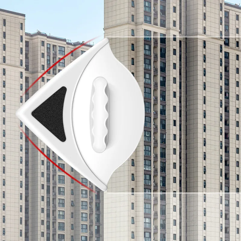 Магнитная щетка для мытья окон двусторонний бытовой прибор чистки стекол 3 30