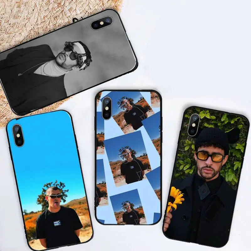 

Bad Bunny Latin male singer Phone Case For iphone 12 11 13 7 8 6 s plus x xs xr pro max mini