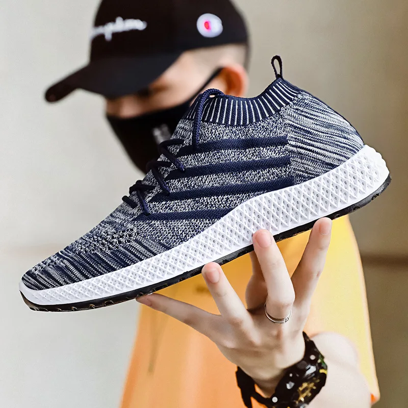 

Trendy Men's Shoes Spring and Autumn Comfortable Men's Casual Shoes New Sports Shoes Breathable Running Shoes Men's Soft Sole