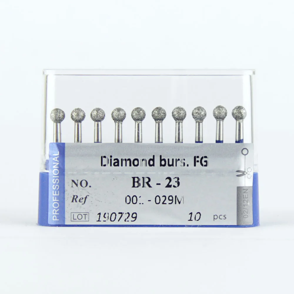 Высокоскоростной стоматологический алмазный Бур FG диаметром 1 6 мм 20 шт. сверл