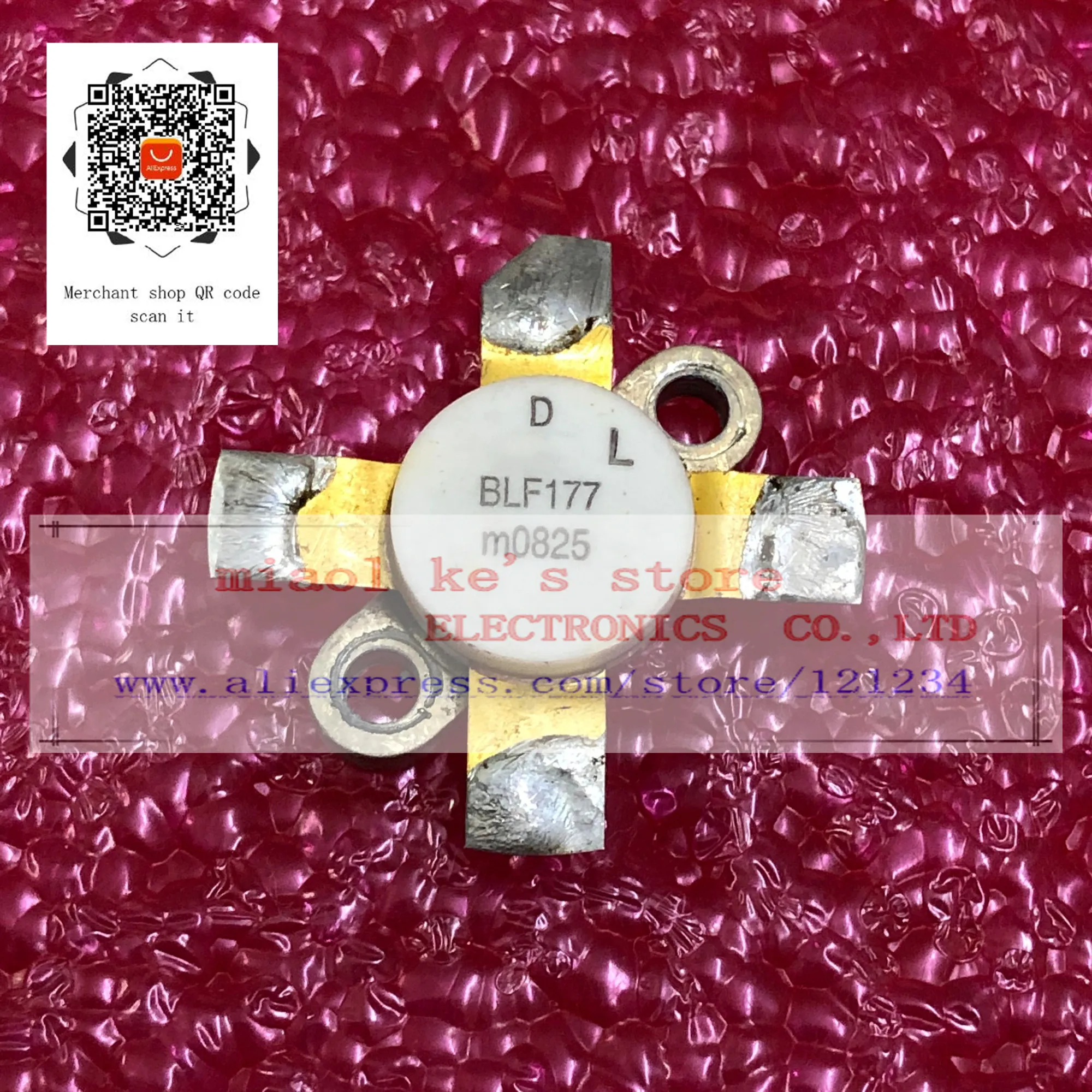 [Подержанные товары] BLF177 BLF177C [ RF FET N channel 16A 125V 150W 19DB 108MHz SOT121B] высококачественный