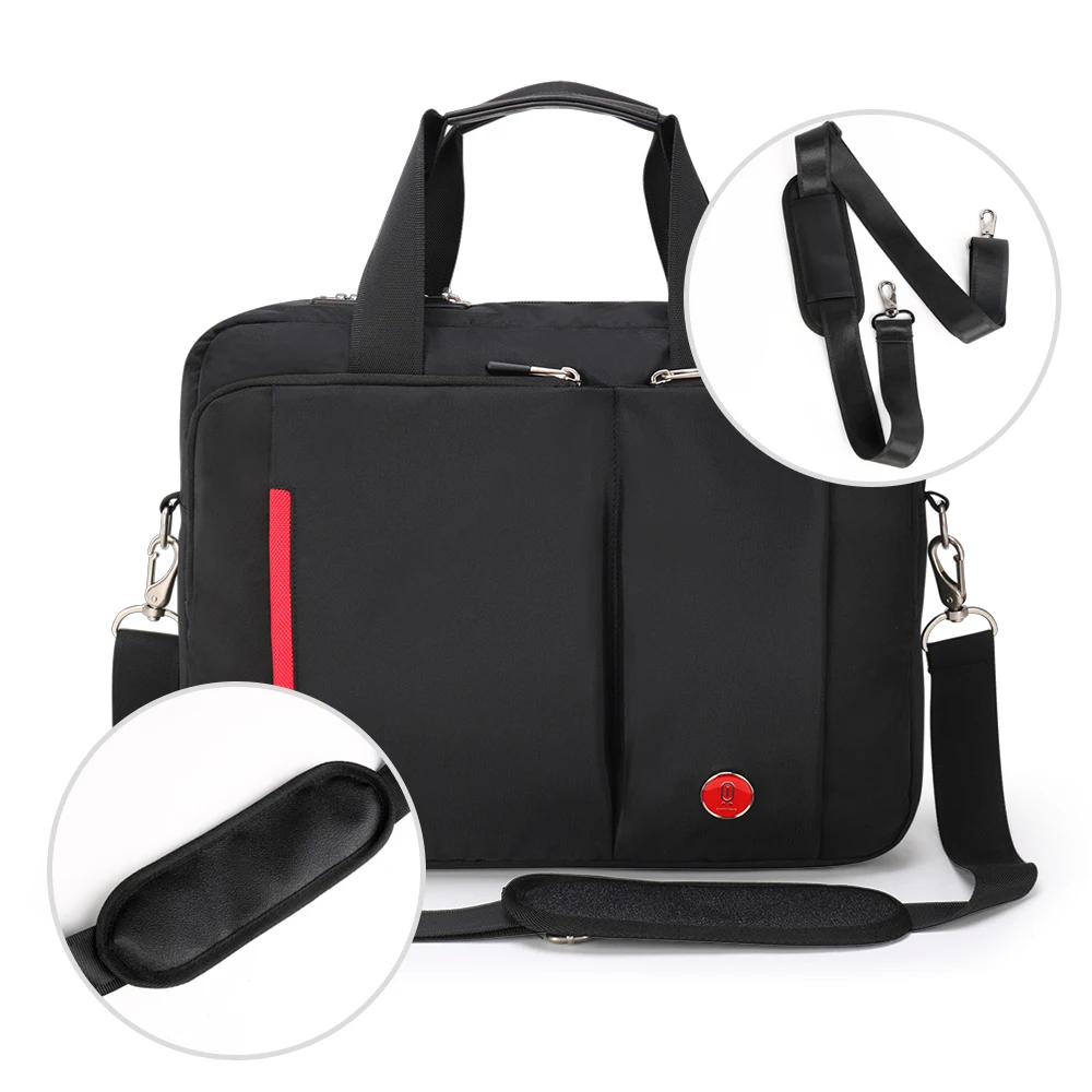 Мужской портфель с замком деловая сумка-мессенджер от известного бренда Офисная