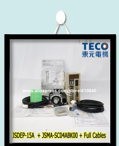 Распродажа 1500 кВт Delta 3000 Вт Серводвигатель ECMA-E21315RS и приводной ASD-B2-1521-B с кабелем об/мин