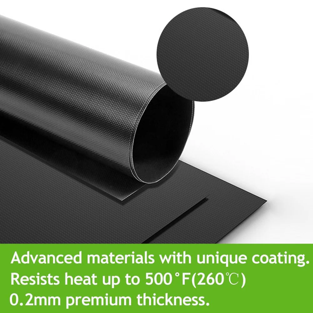 Многоразовый антипригарный гриль для барбекю коврик выпечки термостойкий лист