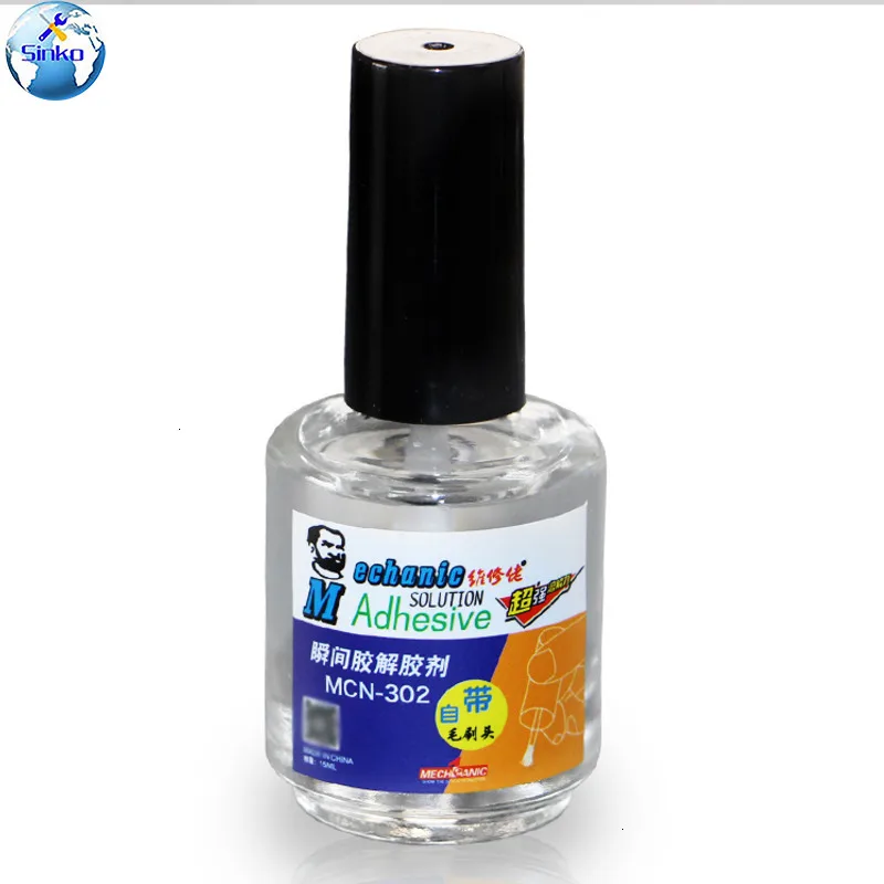 Жидкость для снятия пятен от печатных плат УФ клея 502 15 мл|Сварочные флюсы| |