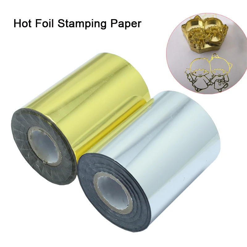 8 см 120 метр золотые блоки золотистого и серебристого цветов Цвет фольги