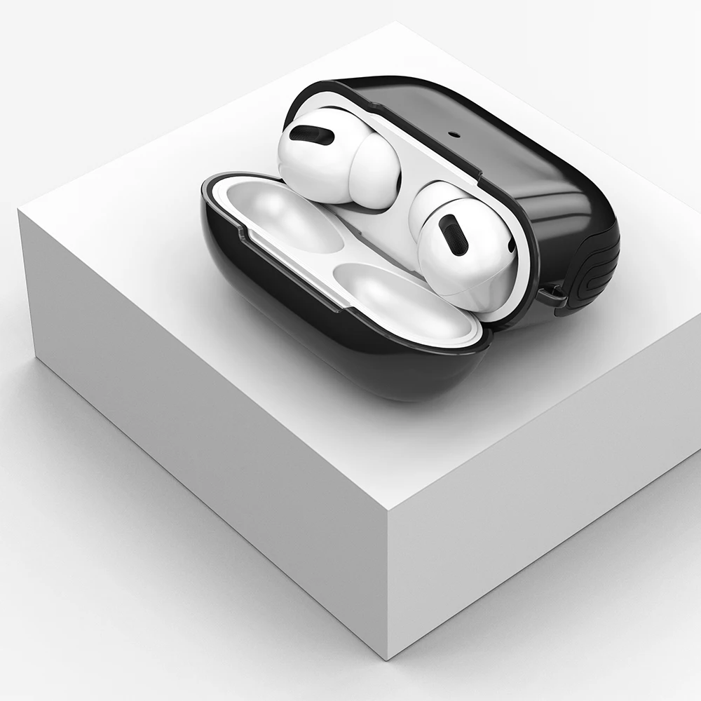 Жесткий противоударный чехол для Airpods Pro Bluetooth-наушников защитный s | Электроника