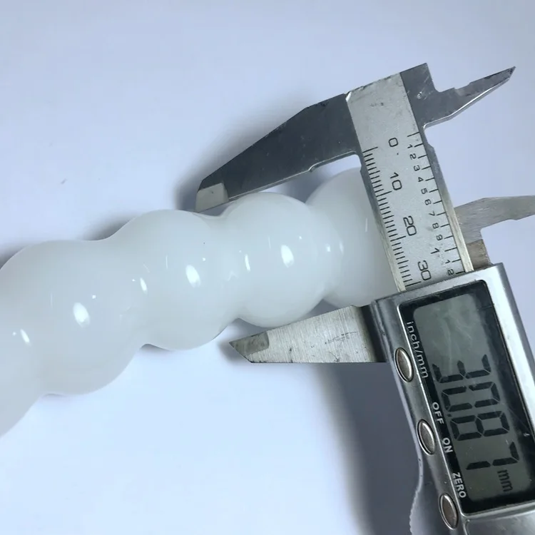 6 бусин шарики анальный фаллоимитатор из пирекса Анальная пробка искусственный