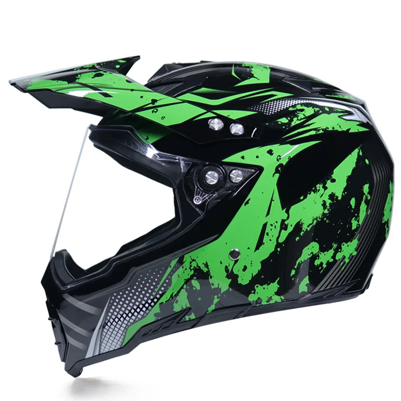 

New Men Motorcycle Helmet Off Road Riding Motocross Full Face Helmet Motorbike Touring Racing Casco Moto Helmet Capacetes