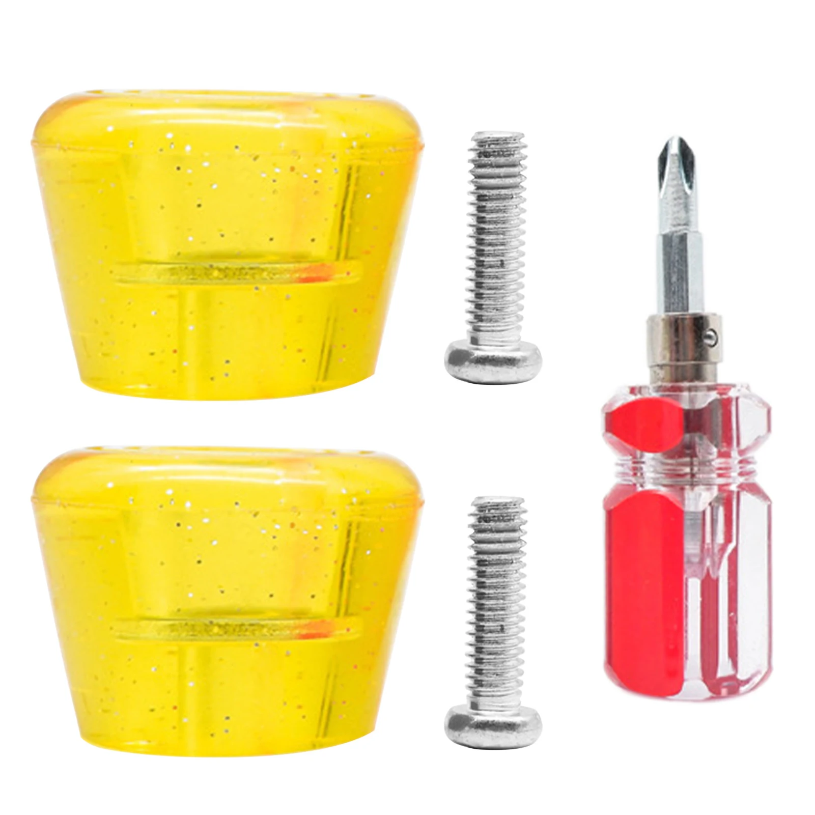 

2 шт., универсальные пробки для роликовых коньков, из ПУ кожи