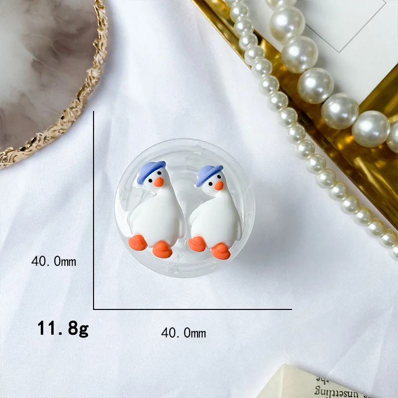 Держатель для телефона INS в Корейском стиле с изображением медведя утки |