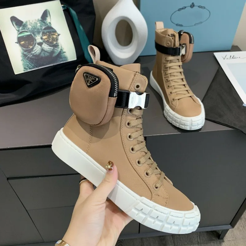 

Zapatos De Mujer Women Fashion Sneakers Plus Size 43 High Top Canvas Shoes Woman Casual Loafers Ladies Flats Skateboard Shoes