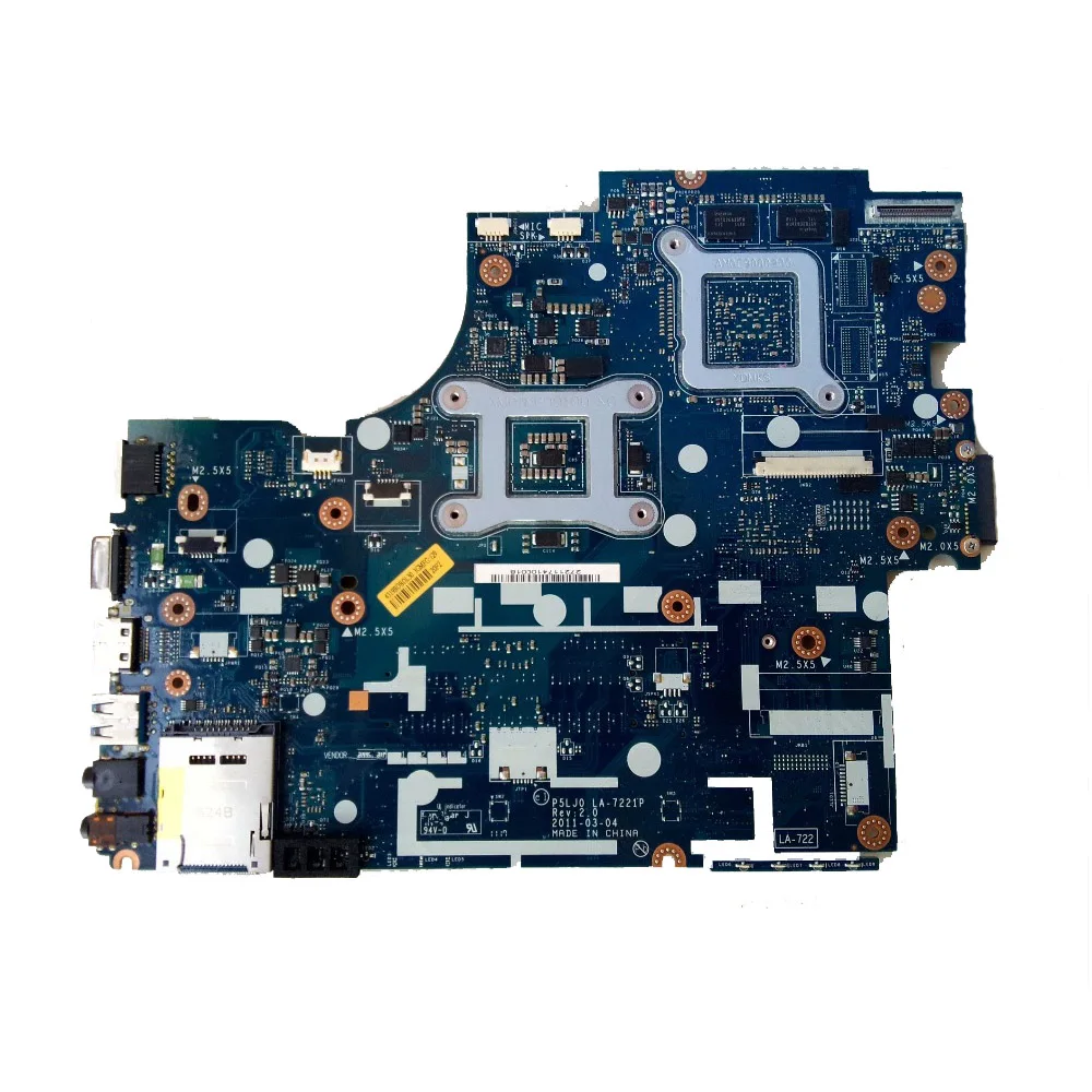 

Laptop Motherboard For Acer 5830 5830TG LA-7221P MBRHQ02001 MB.RHQ02.001 Mainboard HM65 GT520M DDR3 100% fully tested