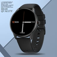 hthwish kw06 pro smart watch men women 1 28 inch screen ip68 sports watches wristband heart rate fitness tracker for android ios
