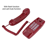 mini phone landline telephone wall mountable phone telephone for mute function corded phone redial function landline telephone