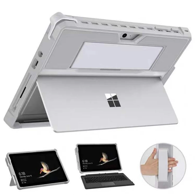 

Case For Microsoft Surface Pro 7 6 5 4 /Pro LTE,All-in-One Protective Rugged Cover Case with Pen Holder for Surface GO2 Go