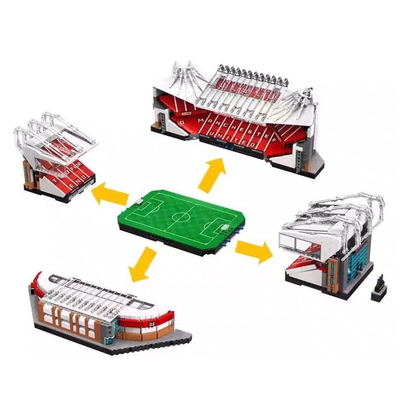 

2021 IN STOCK 10272 Old Trafford Manchester 4150PCS Creator City Street View Model Building Blocks Bricks Toys Kids Gift 10202