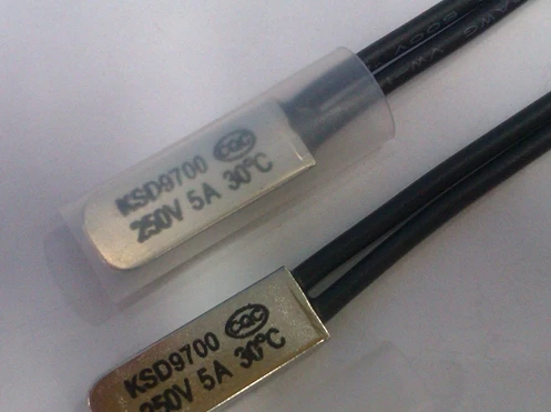 

500 шт./лот 30C градусов Цельсия/86F нет нормальный открытый тепловой протектор сенсор термостат для контроля температуры предохранитель перек...