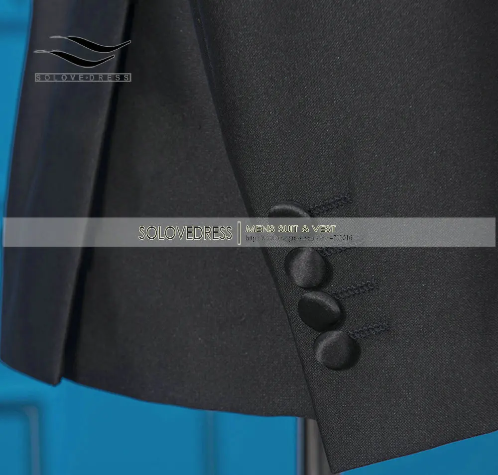 Solovedress нежный мужской свадебный костюм из двух предметов высокое качество