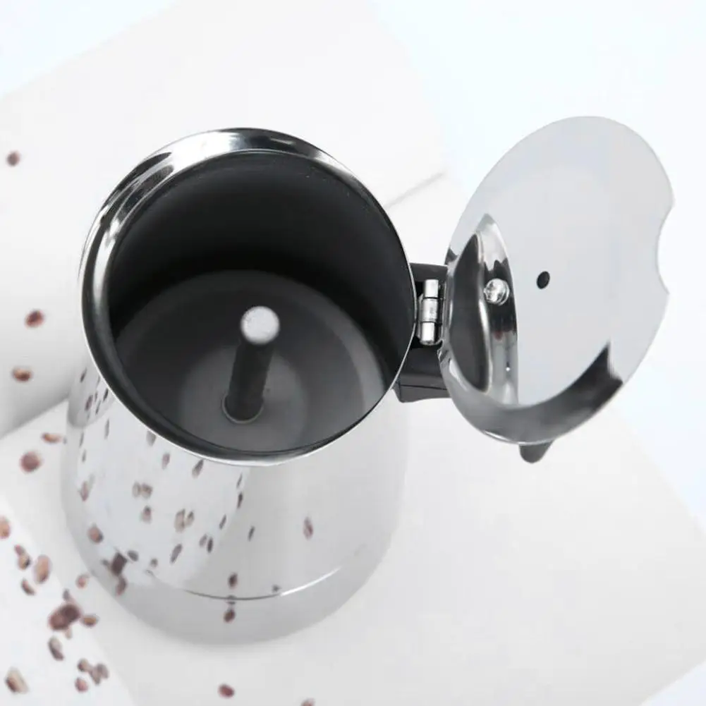 Кофейник из нержавеющей стали для мокко Итальянская Кофеварка портативный