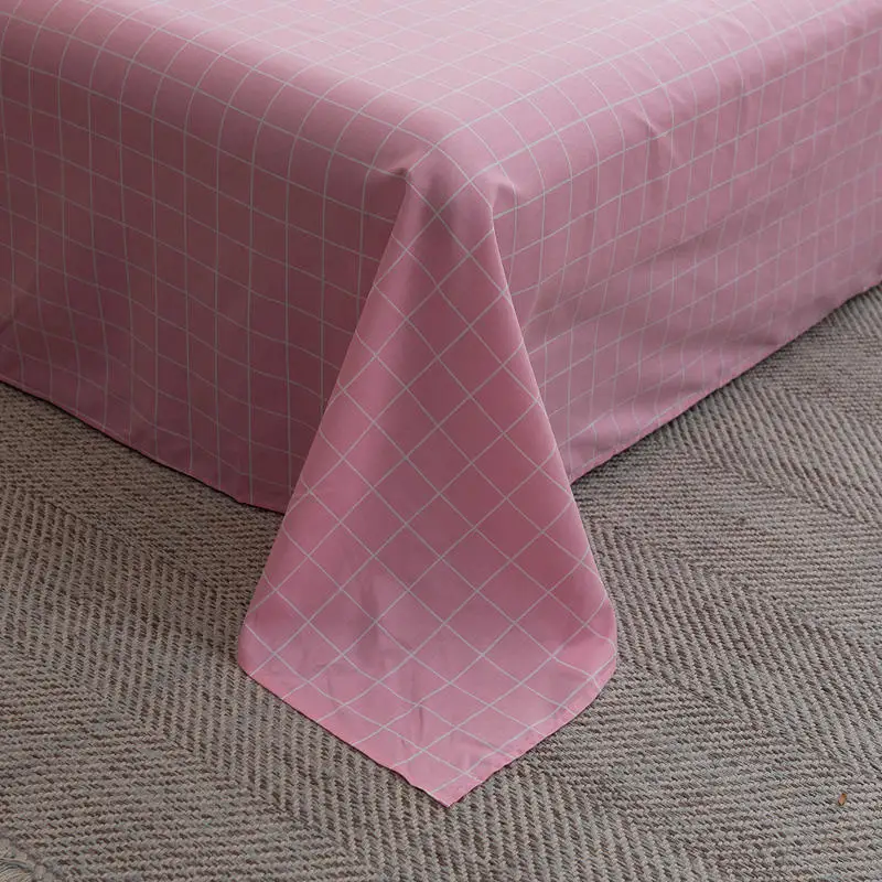 

Pink blue Flower bedding set Plant pattern bed sheet cartoon duvet cover quilt cover full twin queen king size