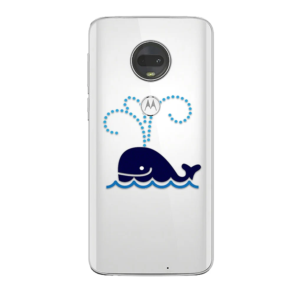 

Duck Whale Case For Motorola Moto G7 G5 G8 G9 G10 G5S G6 E5 E6 E7 Plus Play Power Soft Silicone TPU Shockproof Phone Back Fundas