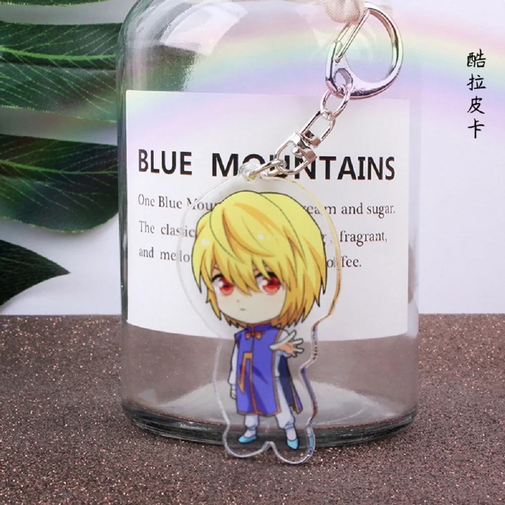 1 шт. популярный брелок для ключей из аниме Hunter X мультяшная фигурка голл золдик