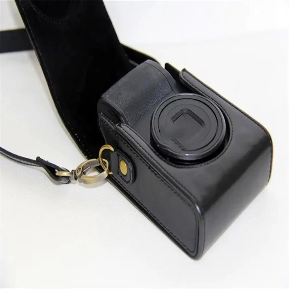 Pu Leather Camera Bag Case Cover Pouch For Ricoh Gr Grii Ocotex Protection Durable Portable Accessories | Электроника
