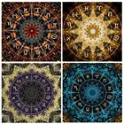 Алмазная 5D живопись сделай сам, абстрактная мандала, полная вышивка, набор для мозаики, украшение для дома, бусины, искусство, настенная Подарочная картина