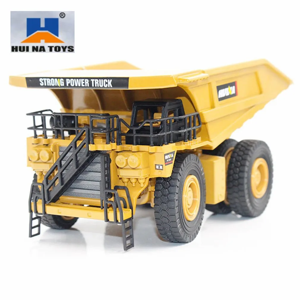 HUINA TOYS NO.1912 1/40 сплав горнодобывающей самосвал автомобиль литой металл Инженерная