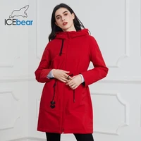 icebear 2021 new sports ladies casual jacket windproof warm autumn parka high quality hooded jacket gwc20115d