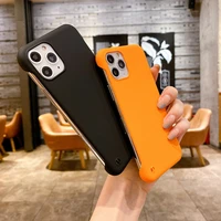 hoce for iphone case ultra thin matte candy colors frameless cover for iphone 12 11 promax xs xr 7 8 plus cases shockproof funda