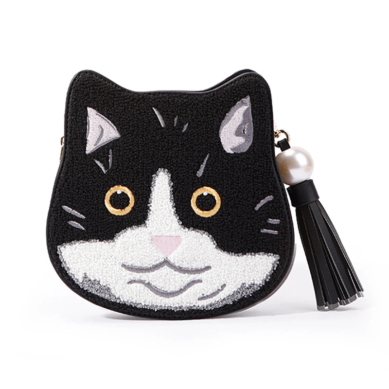 

WOMEN'S Bag 2019 New Style Cartoon Cute Bag with Cat Design Fashion Single-shoulder Crossbody Bag Women's Bag with Chain purses