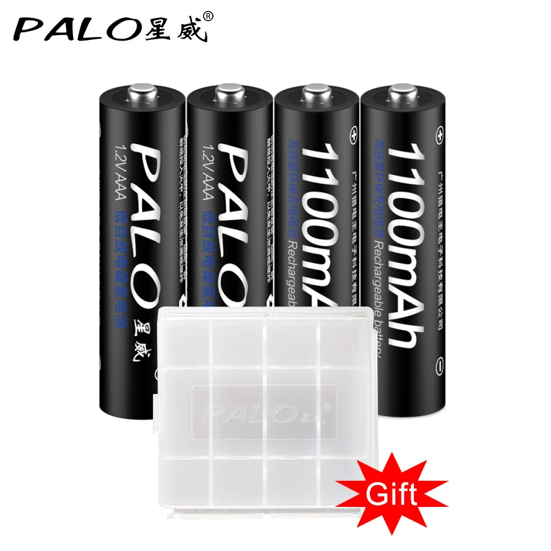 PALO, 4 шт., 8 шт., 16 шт.,, 3А, AAA, аккумуляторная батарея, 1100 мА/ч, 1,2 в, AAA, NIMH, аккумуляторная батарея, батарея 3A, батарея