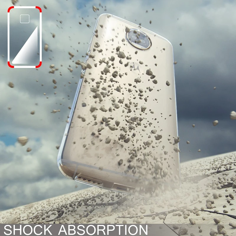 luxury prime clear phone case for motorola moto g5s plus motog5s g5splus transparent back cover silicone original ultra thin tpu free global shipping