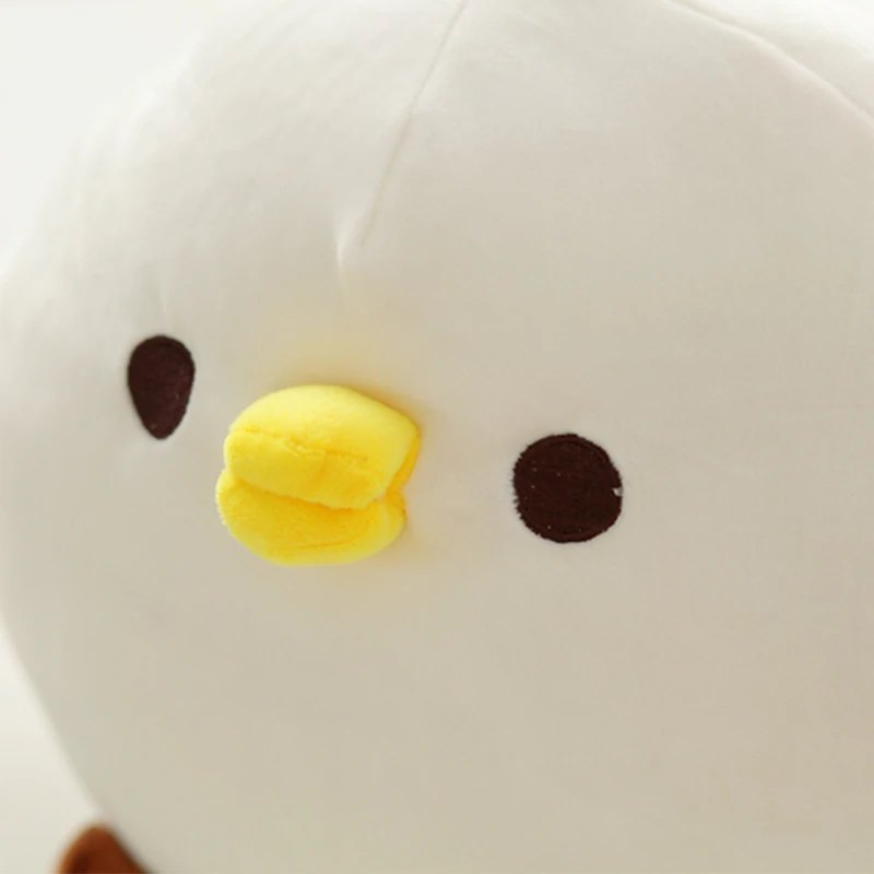 Фигурка маленькой белой курицы из мультфильма 20 60 см мягкие игрушки в виде