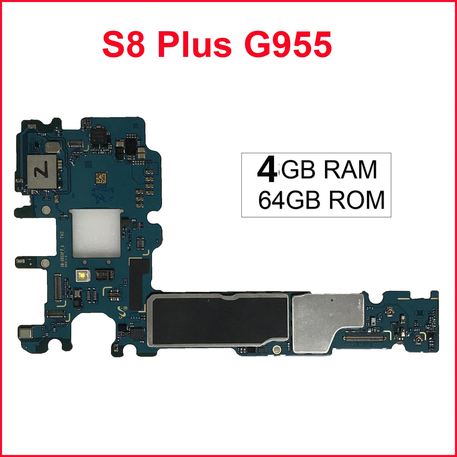 Original Motherboard For Samsung Galaxy S8 Plus G955F G955FD S8 G950FD G950F G950U G955U 64GB Unlocked MainBoard Knox 0*0 enlarge