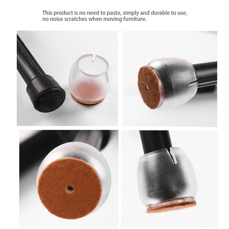 32 упаковки защита для ног стула 25 мм 29 круглые силиконовые колпачки наконечник